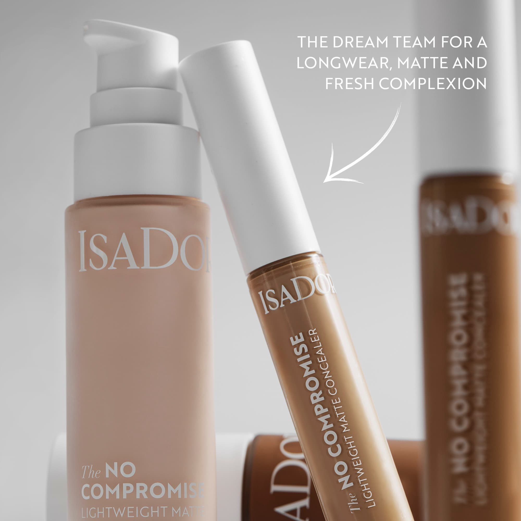 IsaDora No Compromise Lightweight Matte Concealer 3NC 10 ml 5