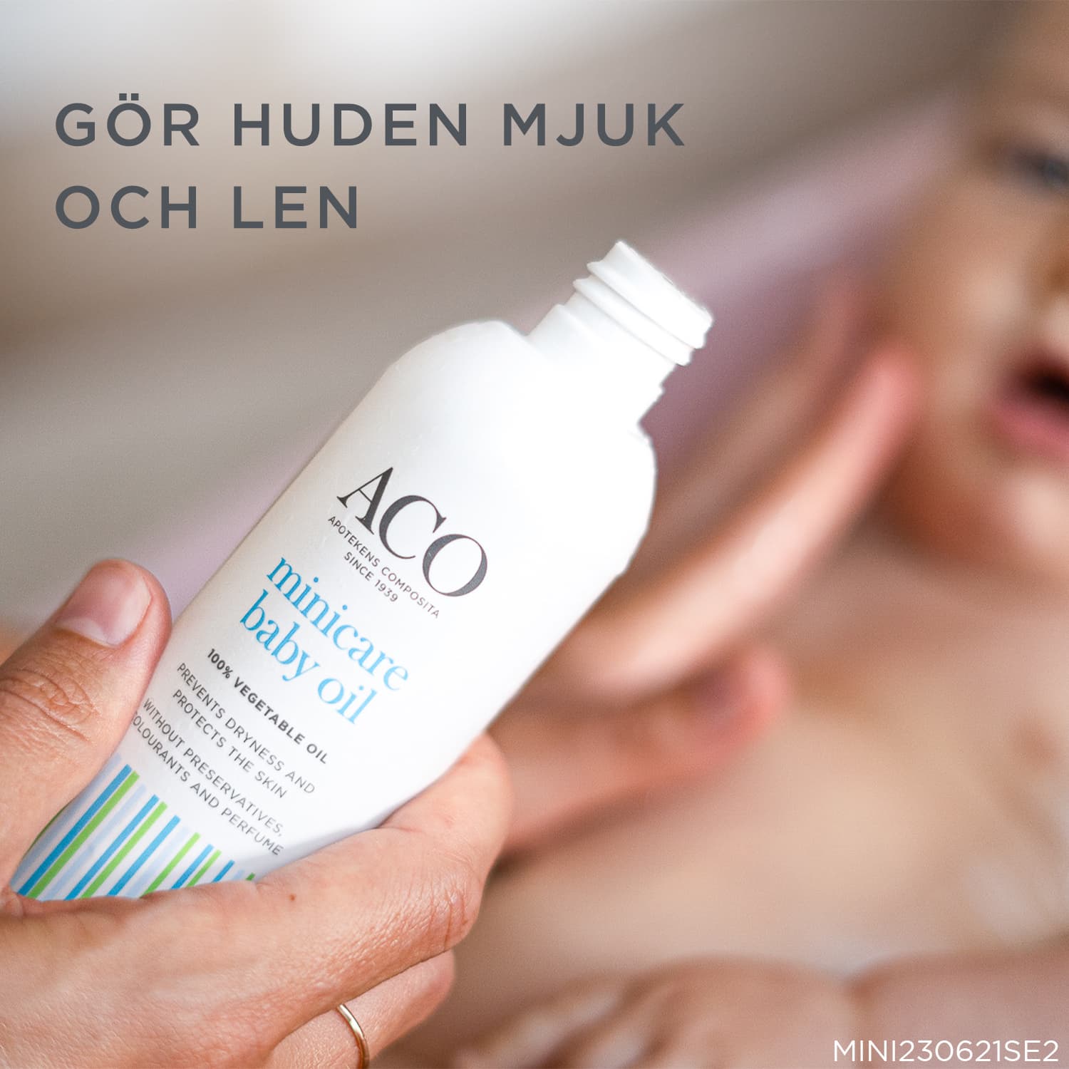 ACO Minicare Baby Oil Oparfymerad 150 ml 3