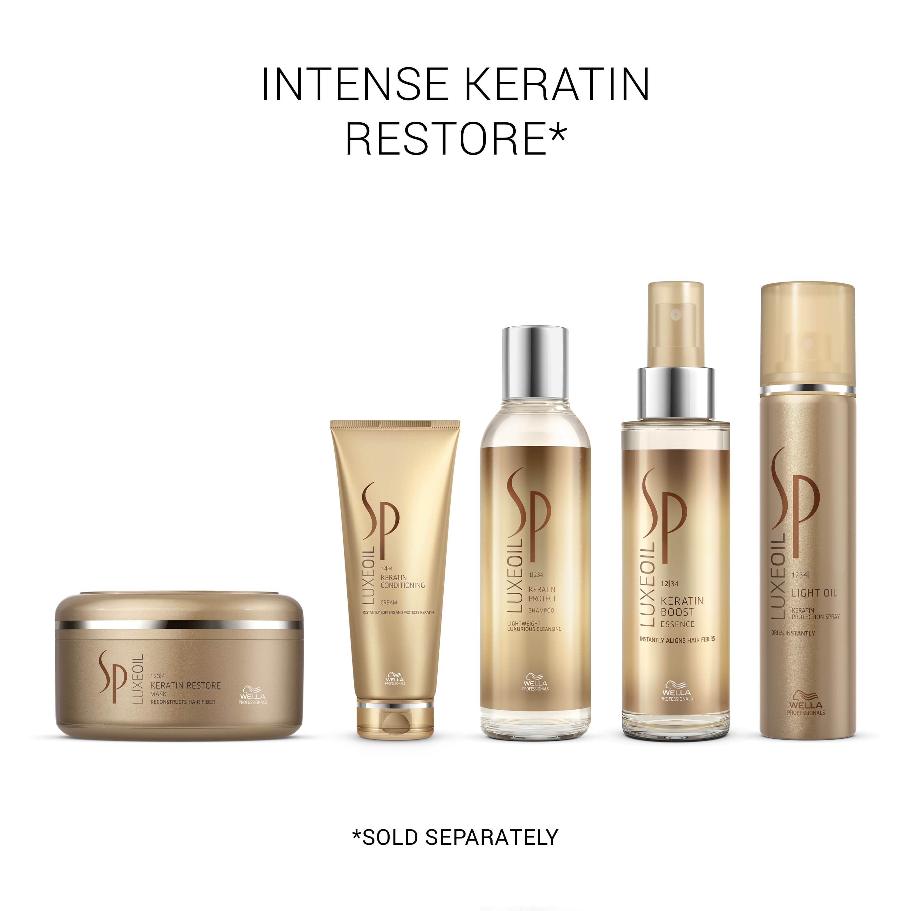Wella Professionals SP Classic LuxeOil Keratin Protect Schampo 200 ml 4