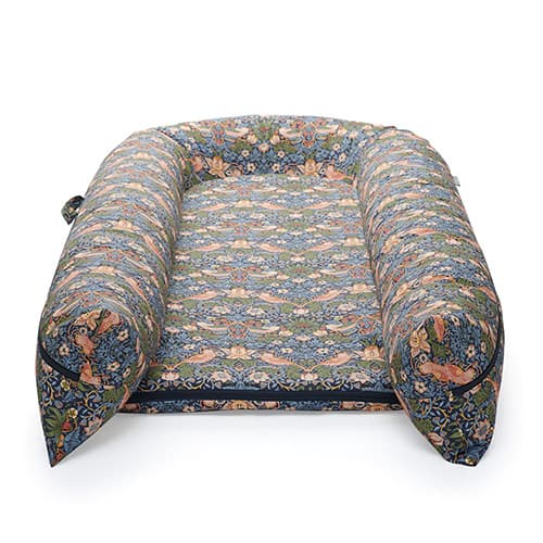 DockATot Grand XL Babynest Strawberry Thief William Morris 2
