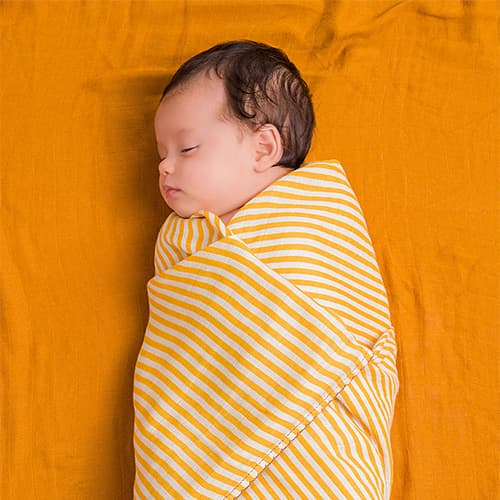 DockATot Swaddler Filtar Golden Stripe/Pumpkin Spice 4
