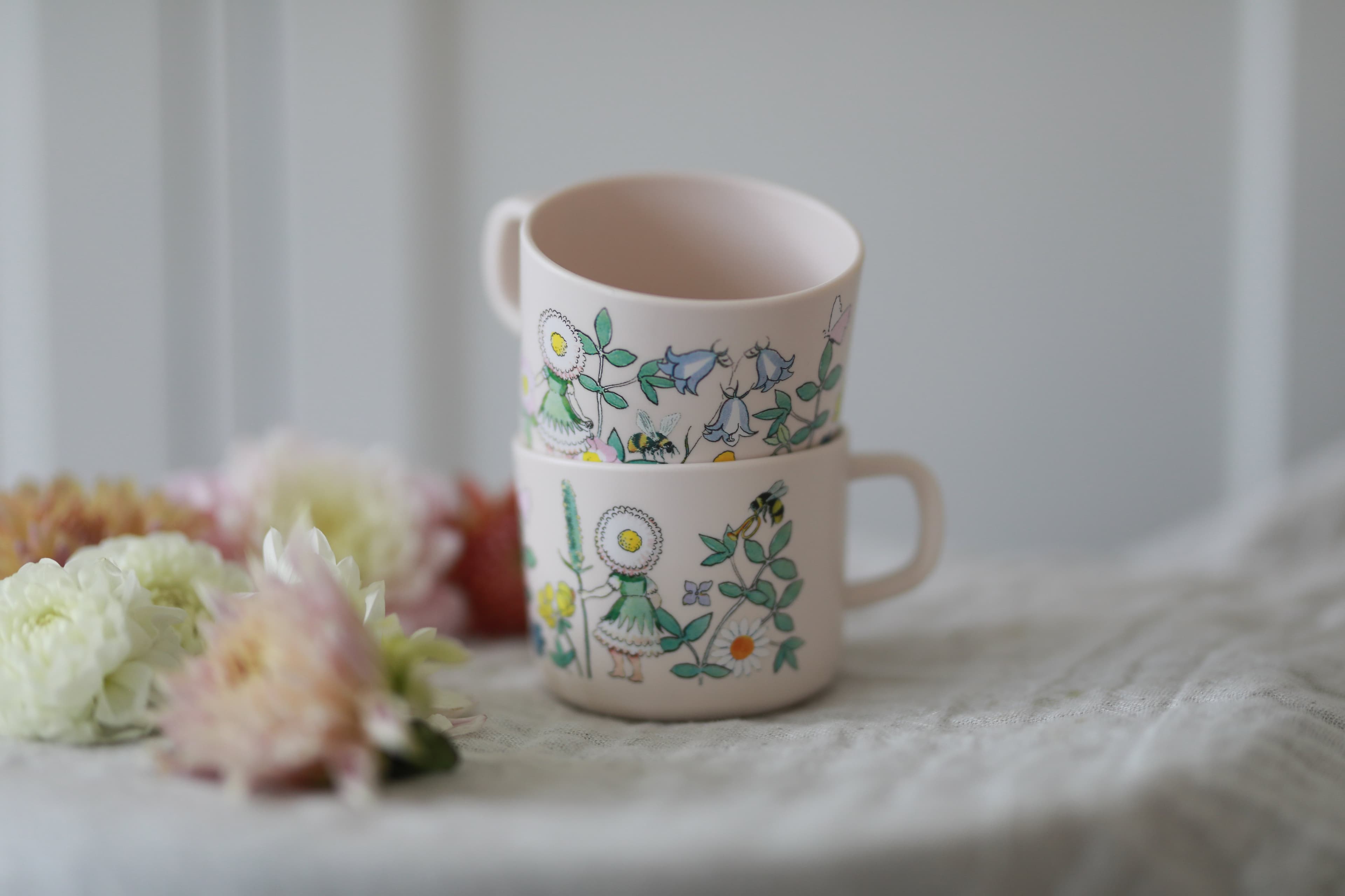 Rätt Start Beskow Blomsterfesten Mugg med handtag - produktbild 2