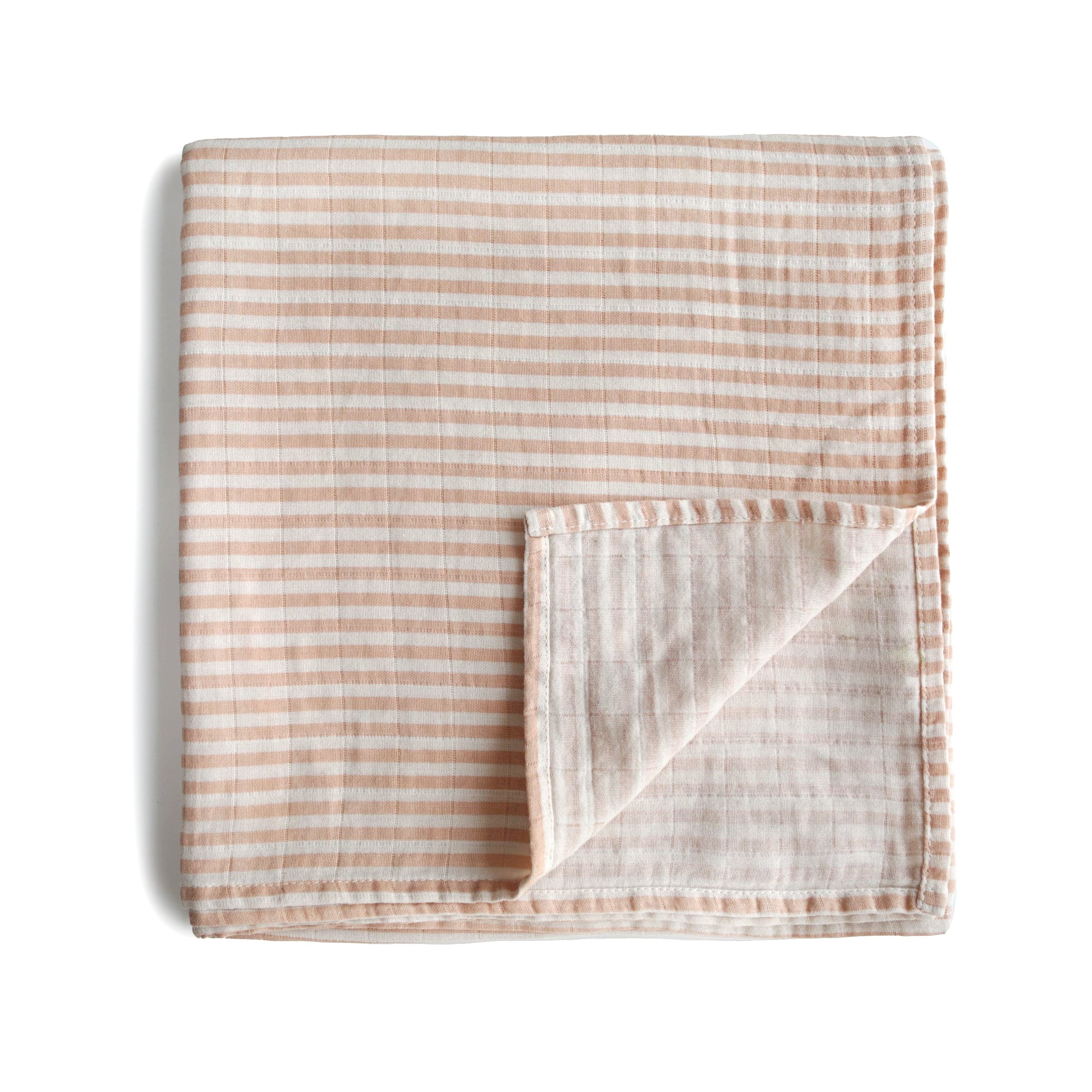 Mushie Muslinfilt Natural Stripe