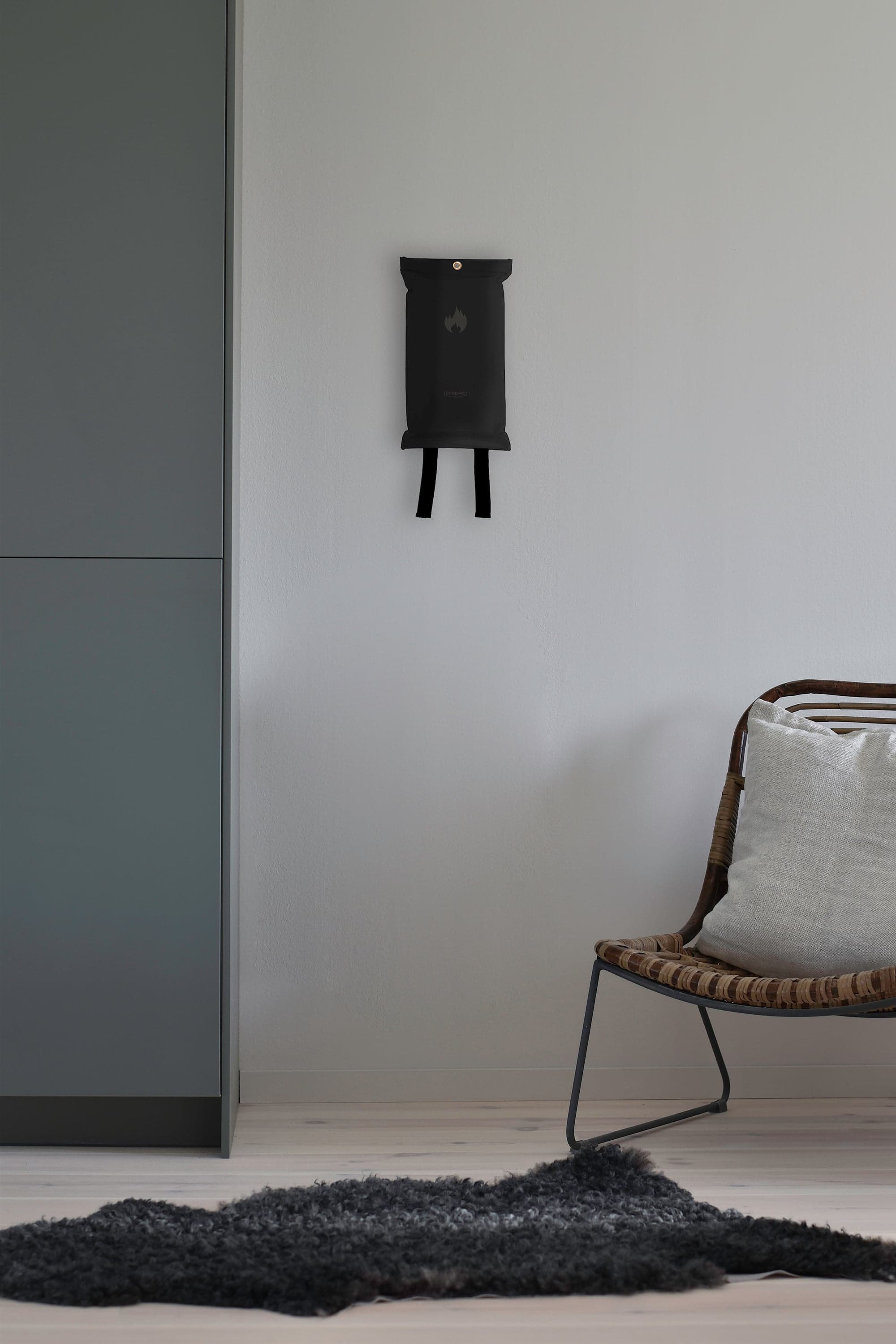 Housegard Brandfilt med Silikonbeläggning 120x180 cm svart 3