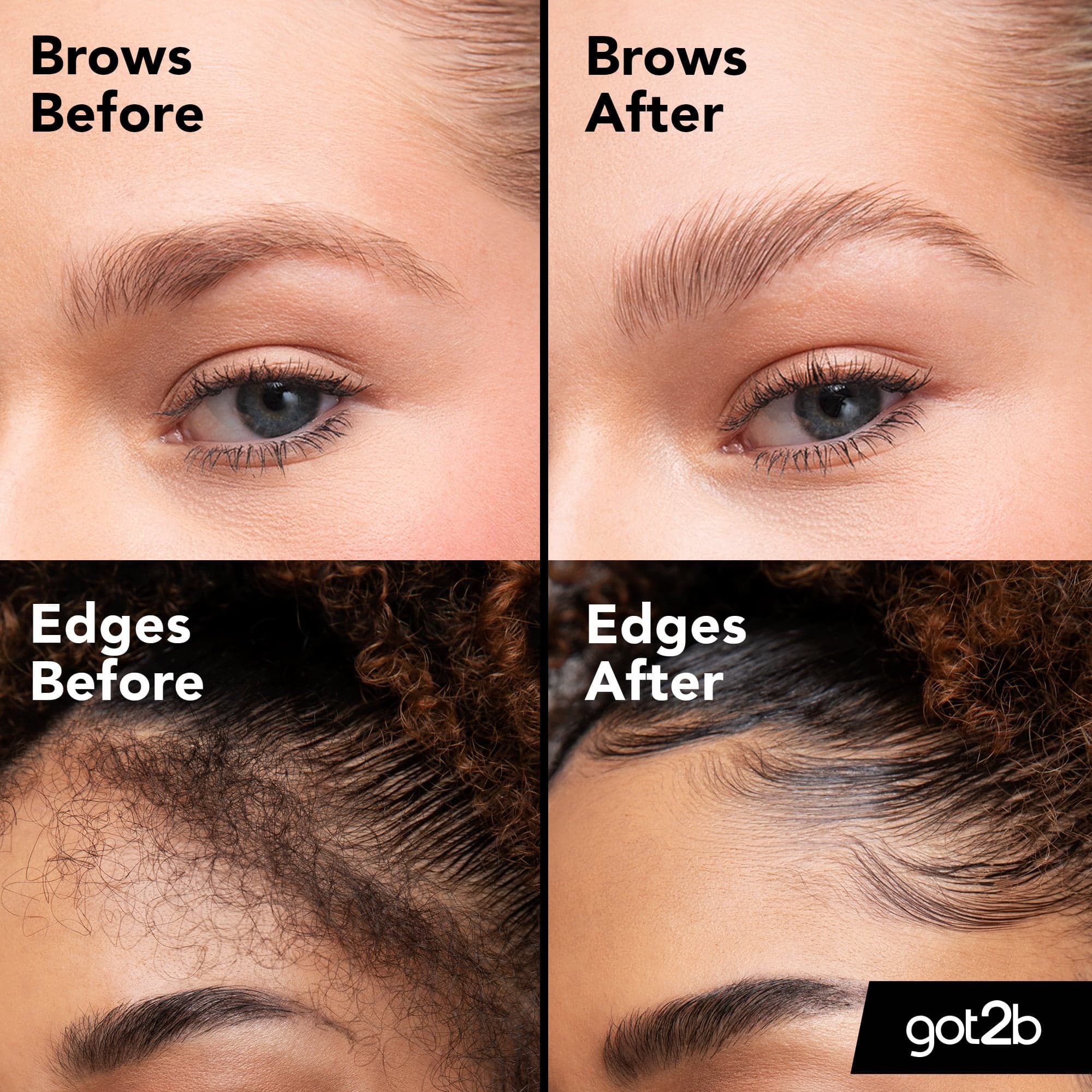 Got2b Glued 2 in 1 gel 4 Brows & Edges Waterproof 16 ml 4