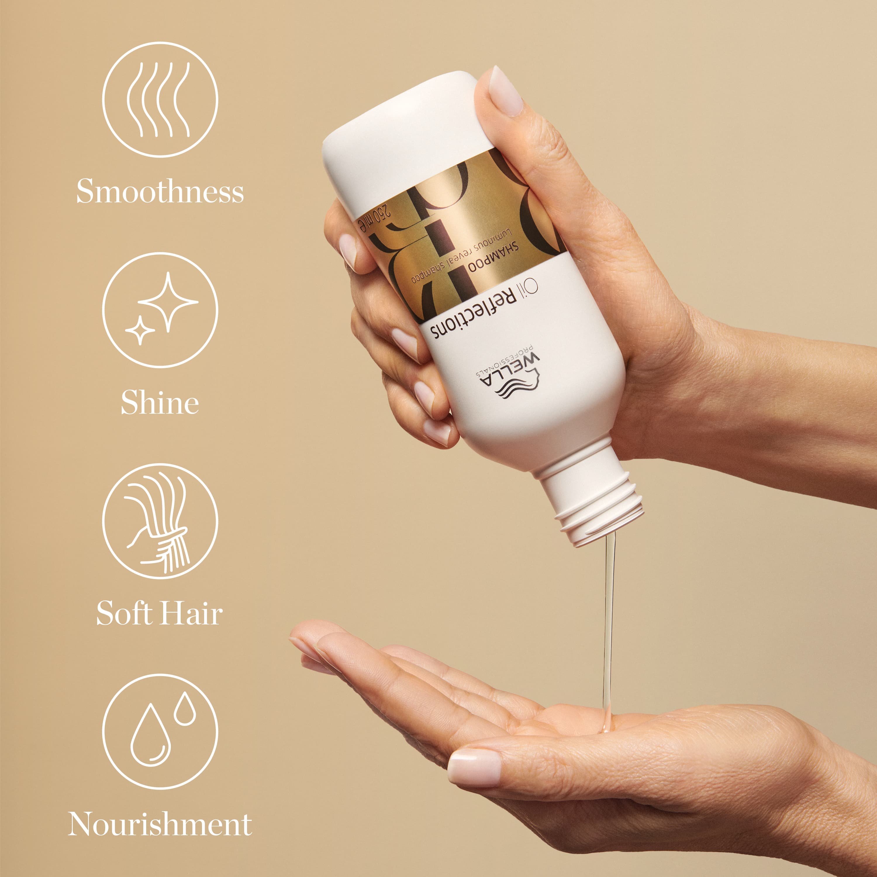 Wella Professionals Oil Reflections Luminious Reveal Schampo 250 ml - produktbild 3