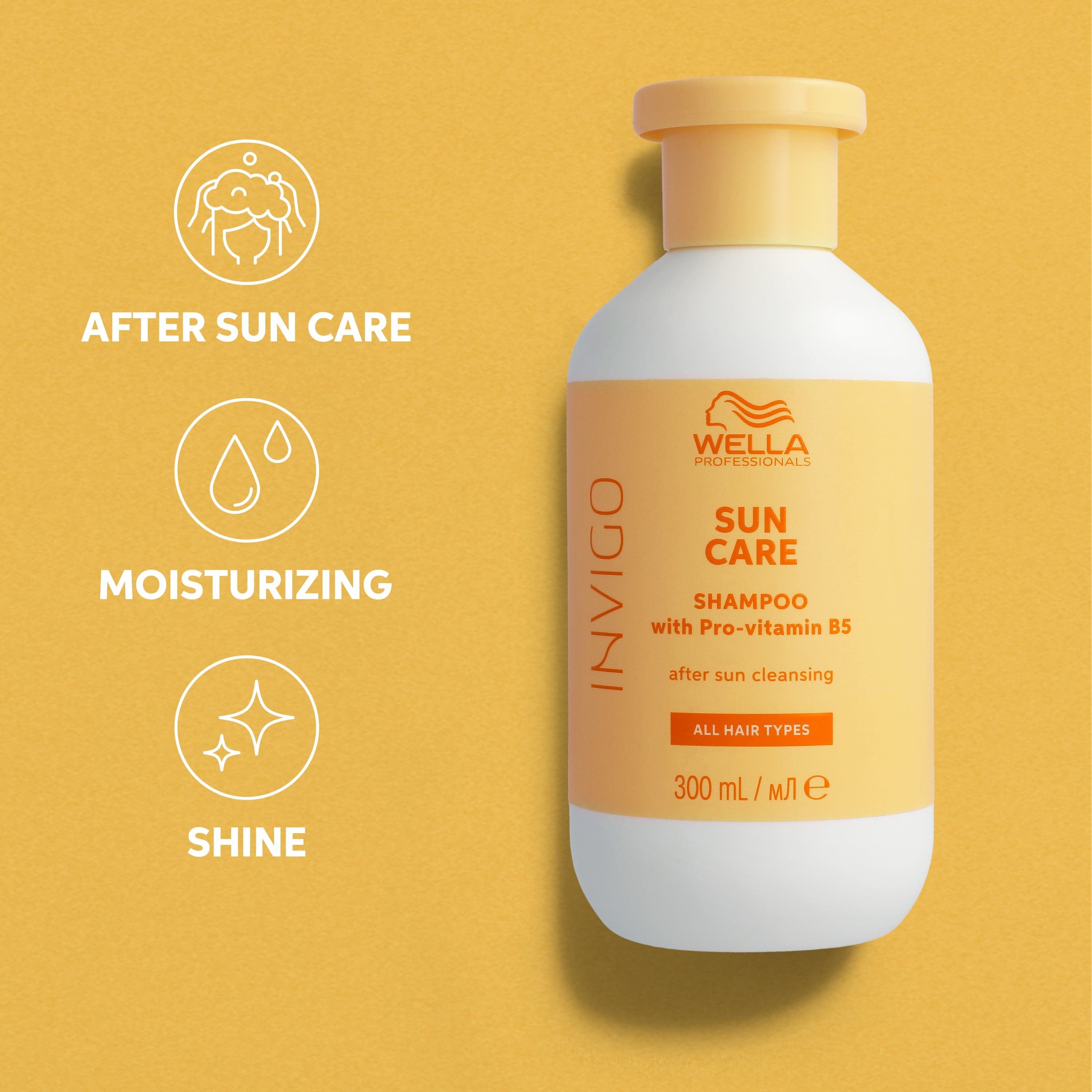 Wella Professionals Invigo Sun After Sun Cleansing Schampo 300 ml 2