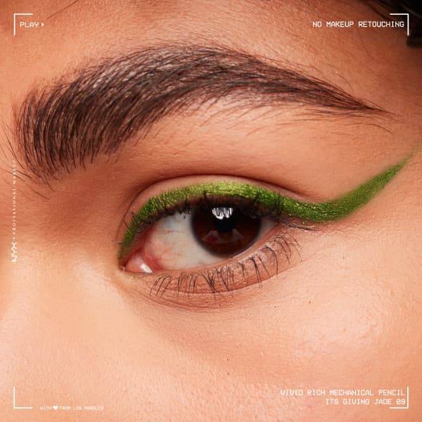 NYX Professional Makeup Vivid Rich Mechanical Liner 09 It's Giving Jade 5