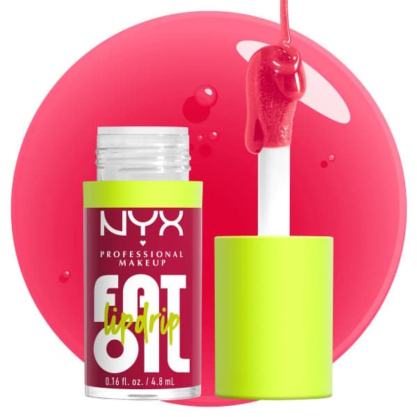 NYX Professional Makeup Fat Oil Lip Drip 05 Newsfeed 4,8 ml - produktbild 4