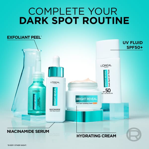 L'Oréal Paris Bright Reveal Niacinamide Dark Spot Exfoliant Peel 25 ml - produktbild 3