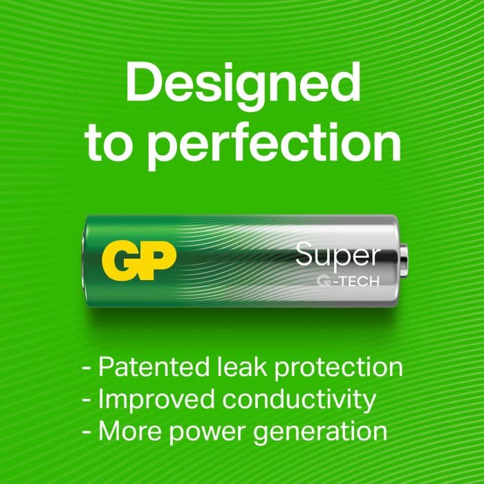 GP Batteries Super Alkaline 9V-batteri 1-pack 3
