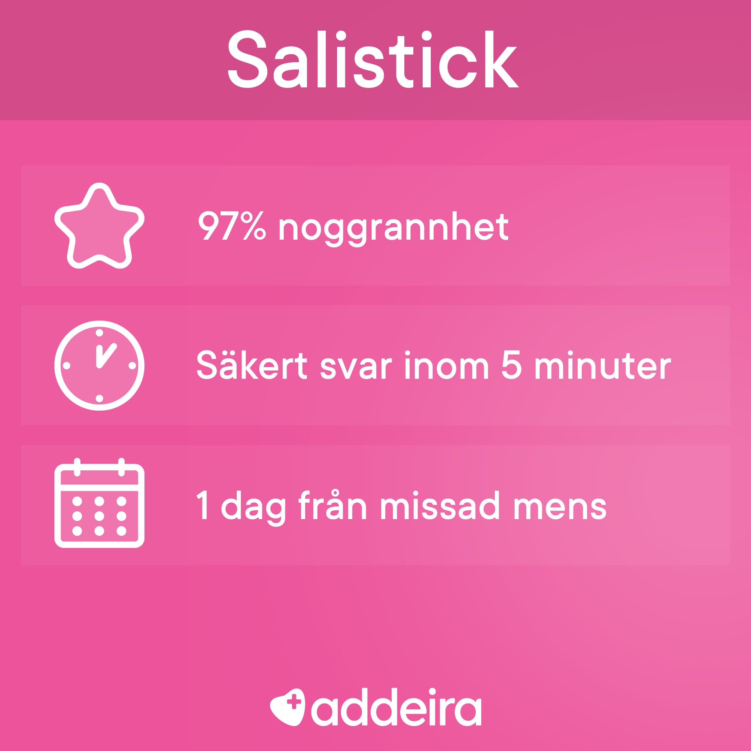 Addeira SaliStick Graviditetstest Saliv 2