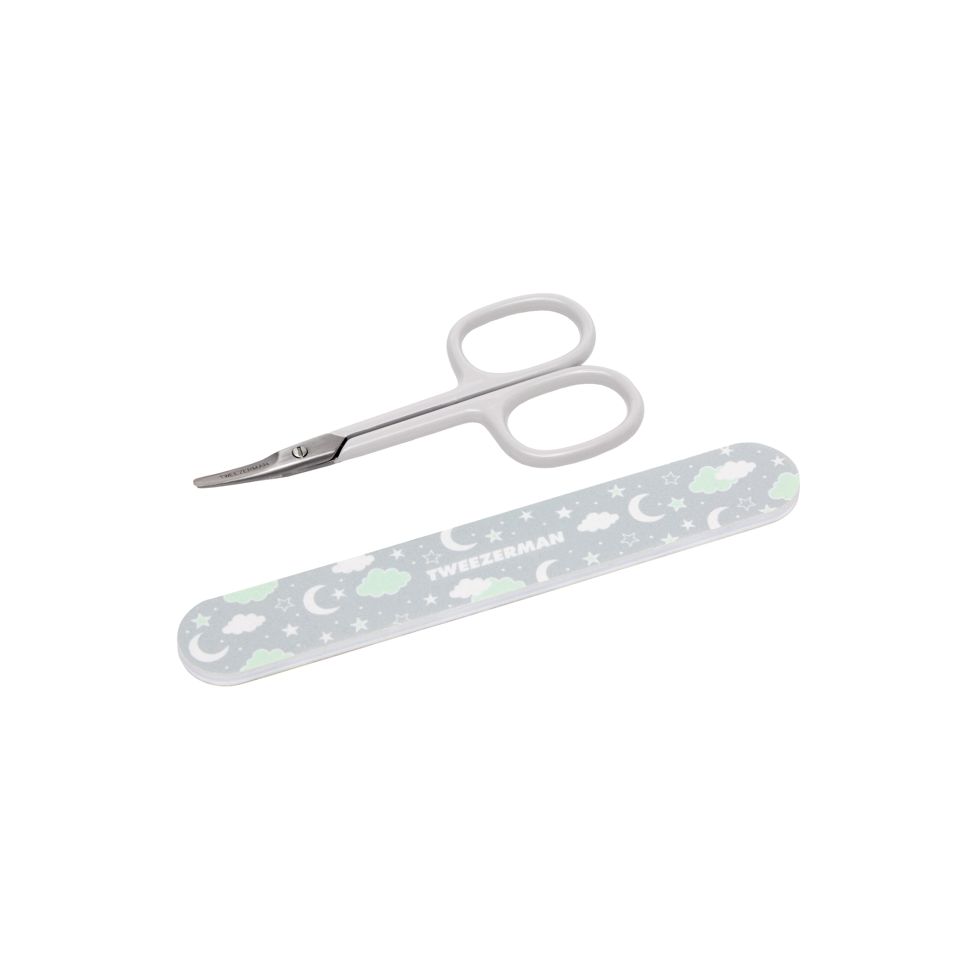 Tweezerman Baby Nail Scissorcs With File 3