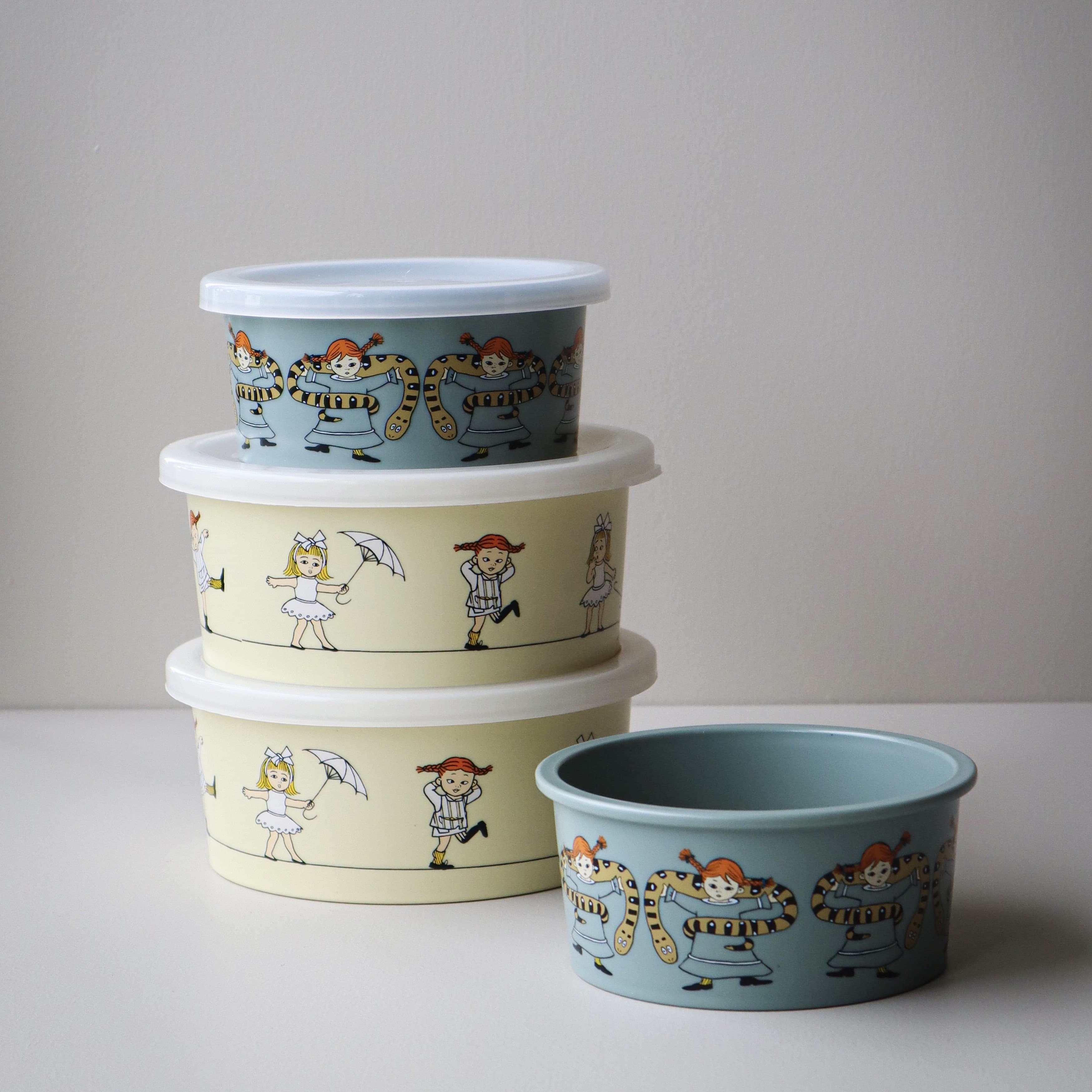 Rätt Start Pippi Cirkus Snackbox 2-pack - produktbild 2