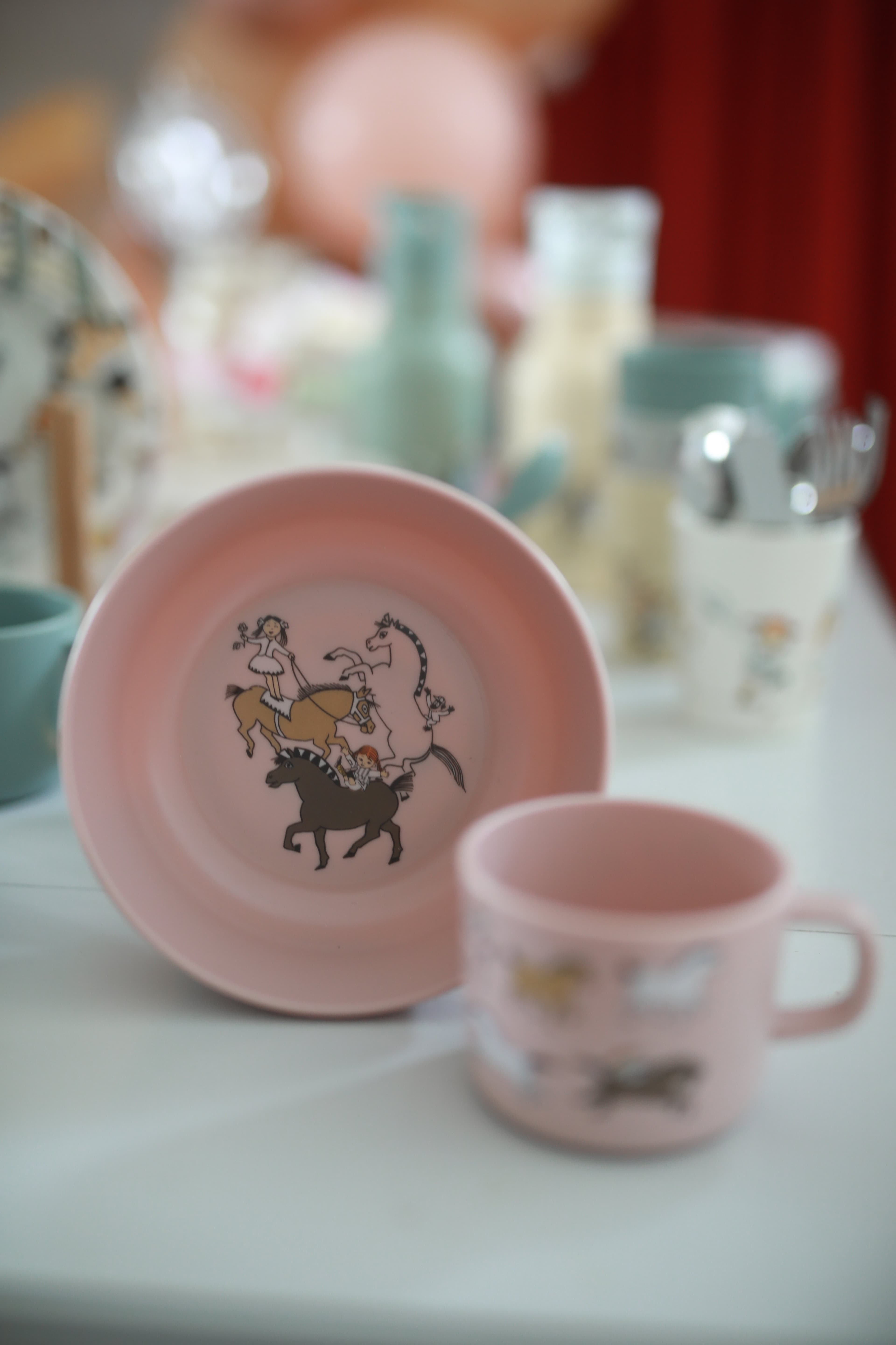 Rätt Start Pippi Cirkus Skål Rosa - produktbild 3