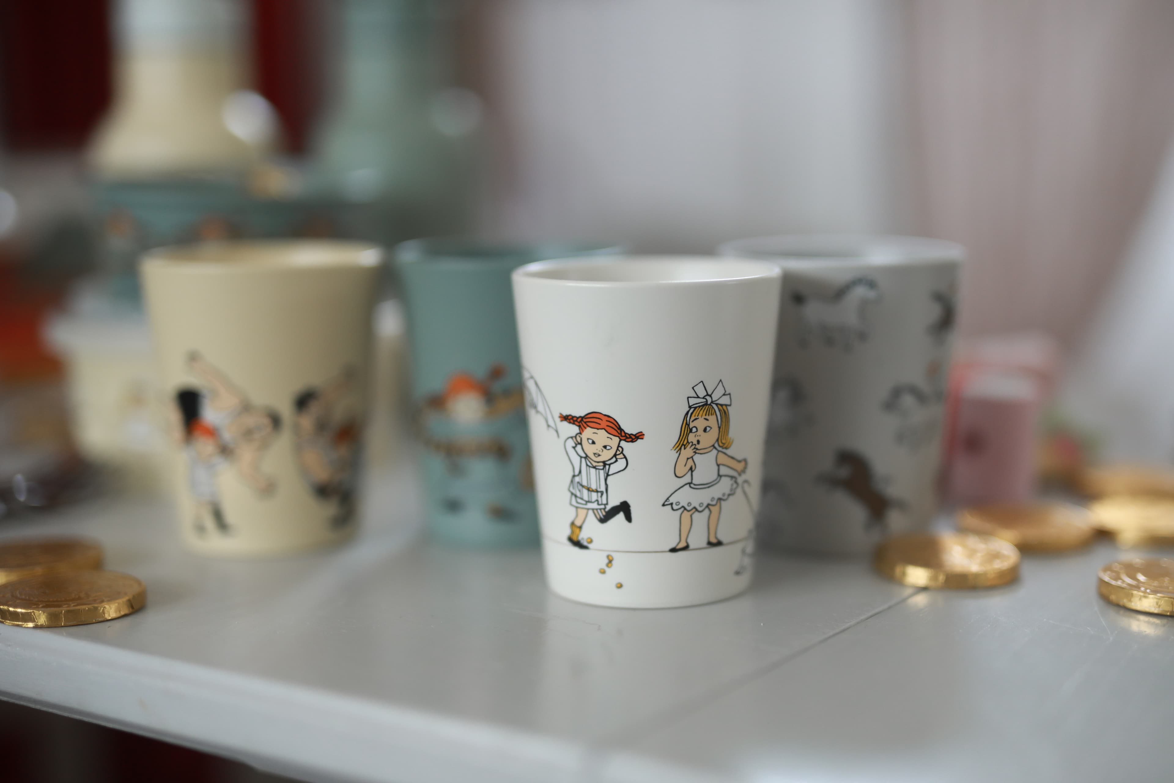 Rätt Start Pippi Cirkus Samlarkoppar 4-pack - produktbild 3