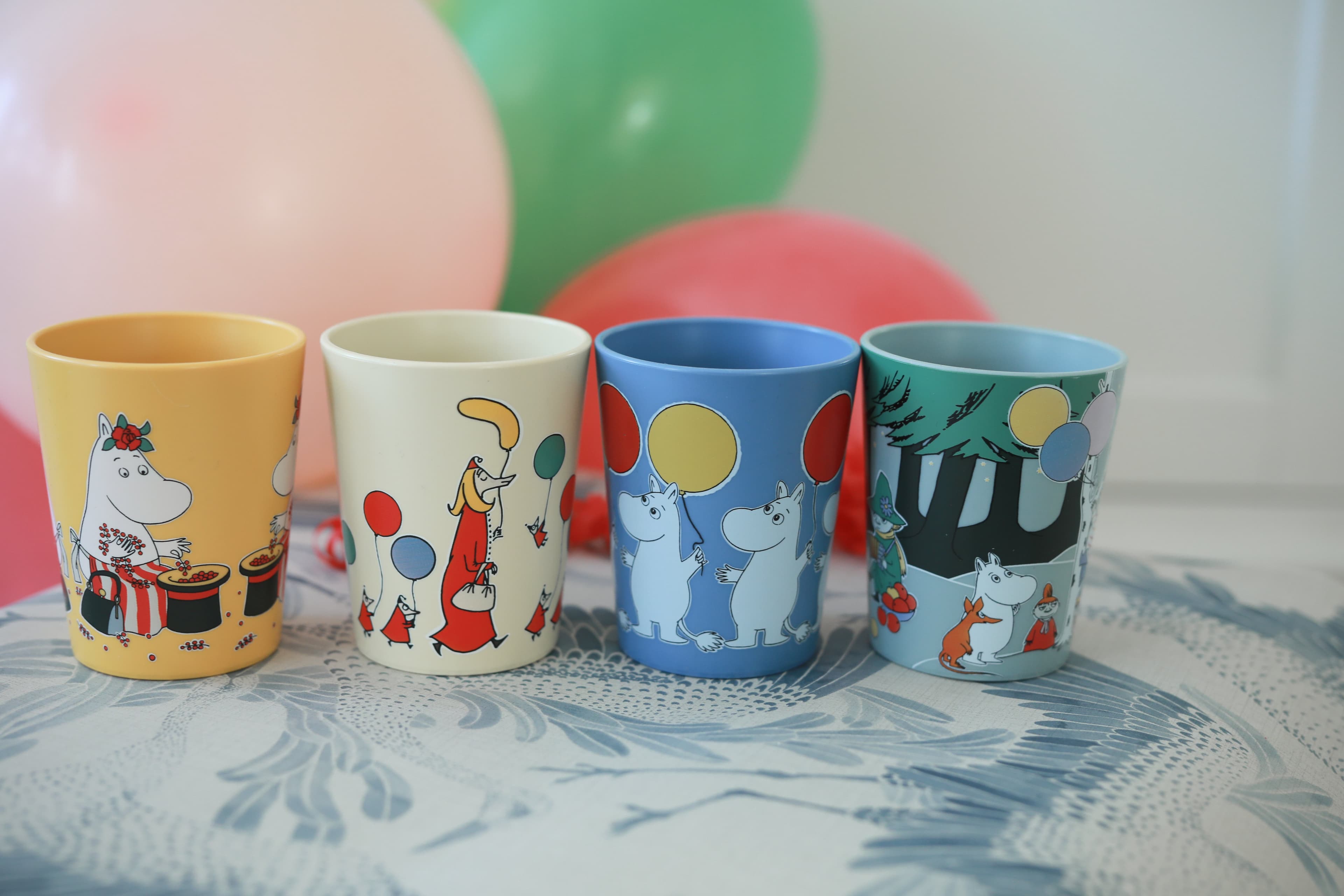Rätt Start Mumin Festligheter Samlarkoppar 4-pack - produktbild 2
