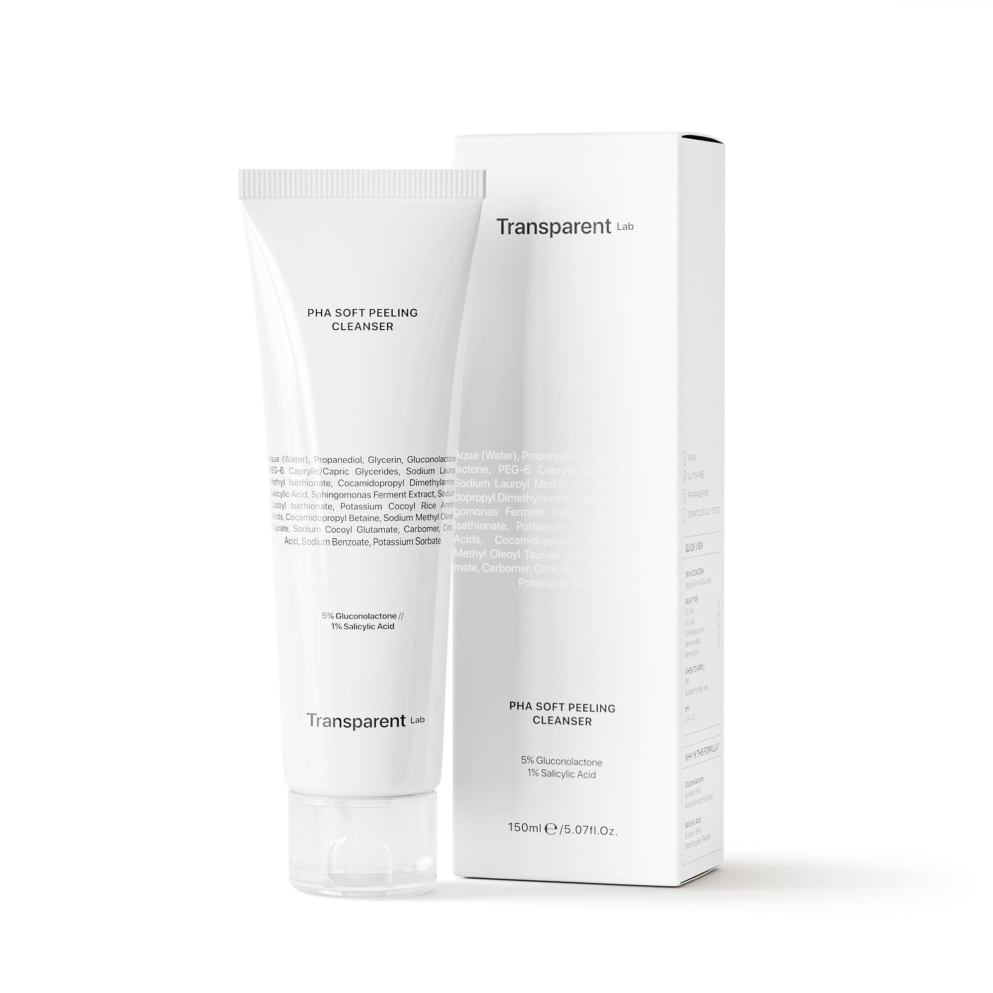 Niche Beauty Lab PHA Soft Peeling Cleanser 150 ml - produktbild 2