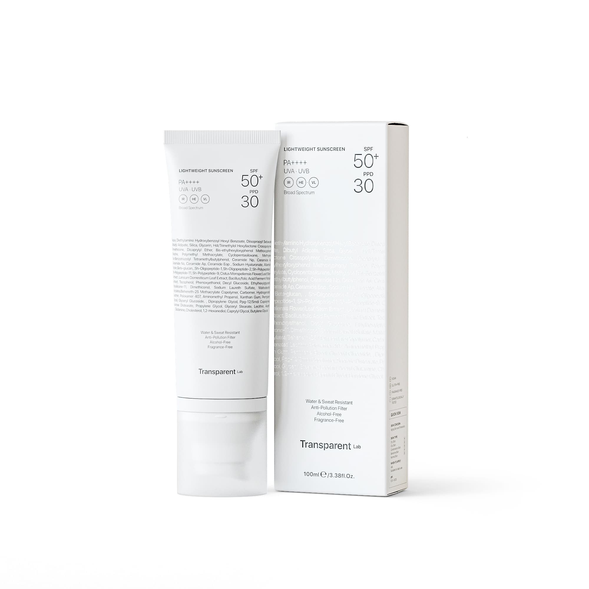 Niche Beauty Lab Lightweight Sunscreen SPF50+ 100 ml 2