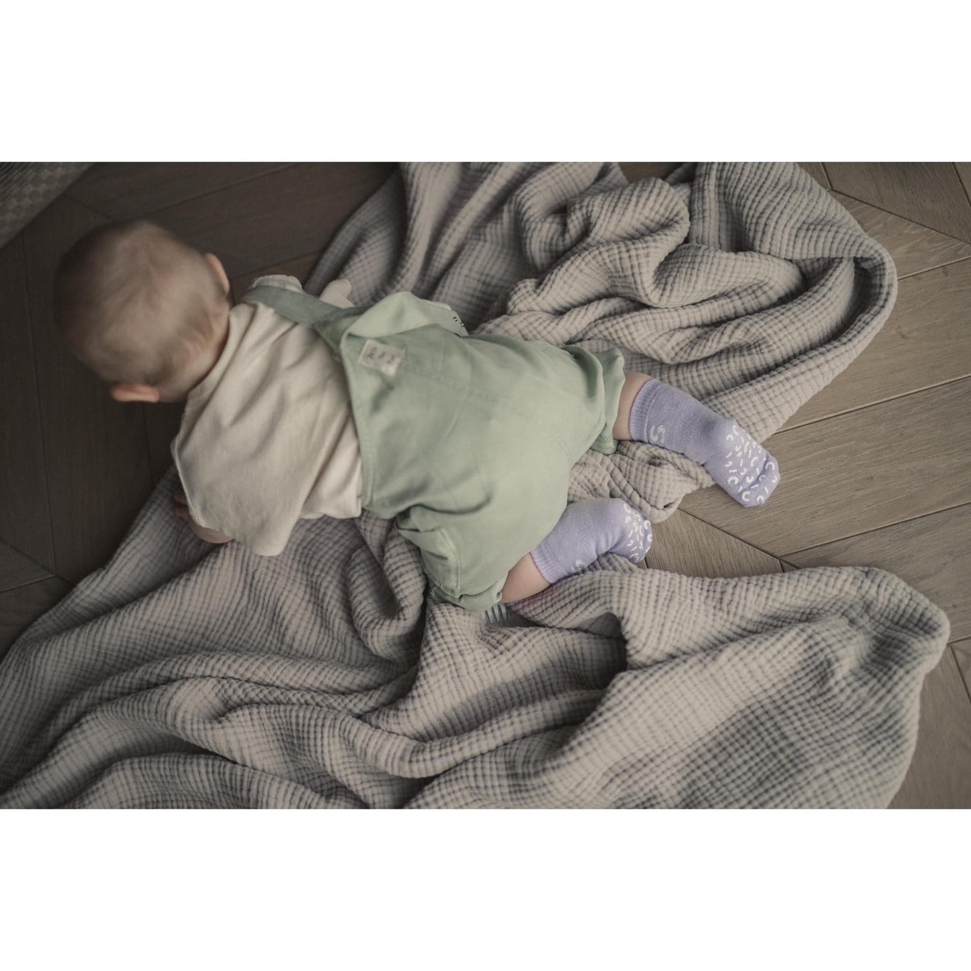 STUCKIES strumpor 25/27 3-4 år Lavender - produktbild 2