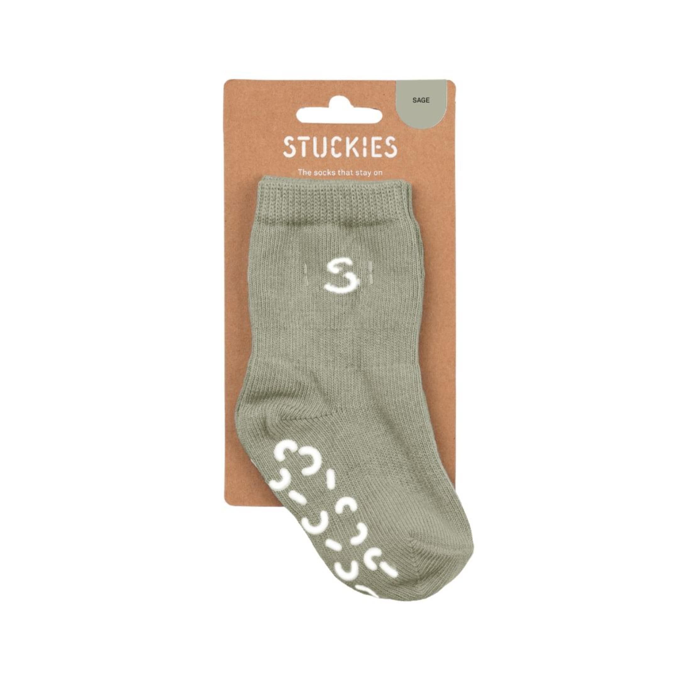 STUCKIES strumpor 16/18 6-12 mån Sage