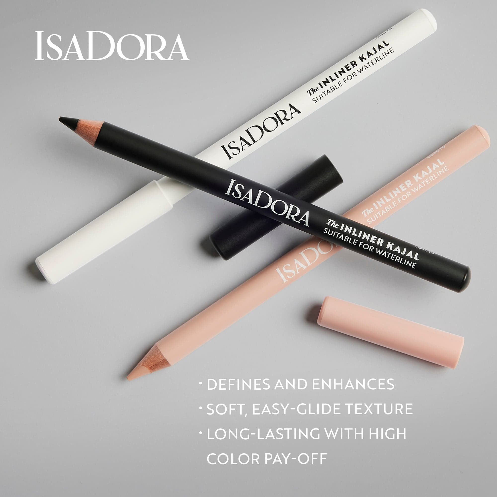 ISADORA Inliner Kajal 50 Satin White 1,1 g - produktbild 4