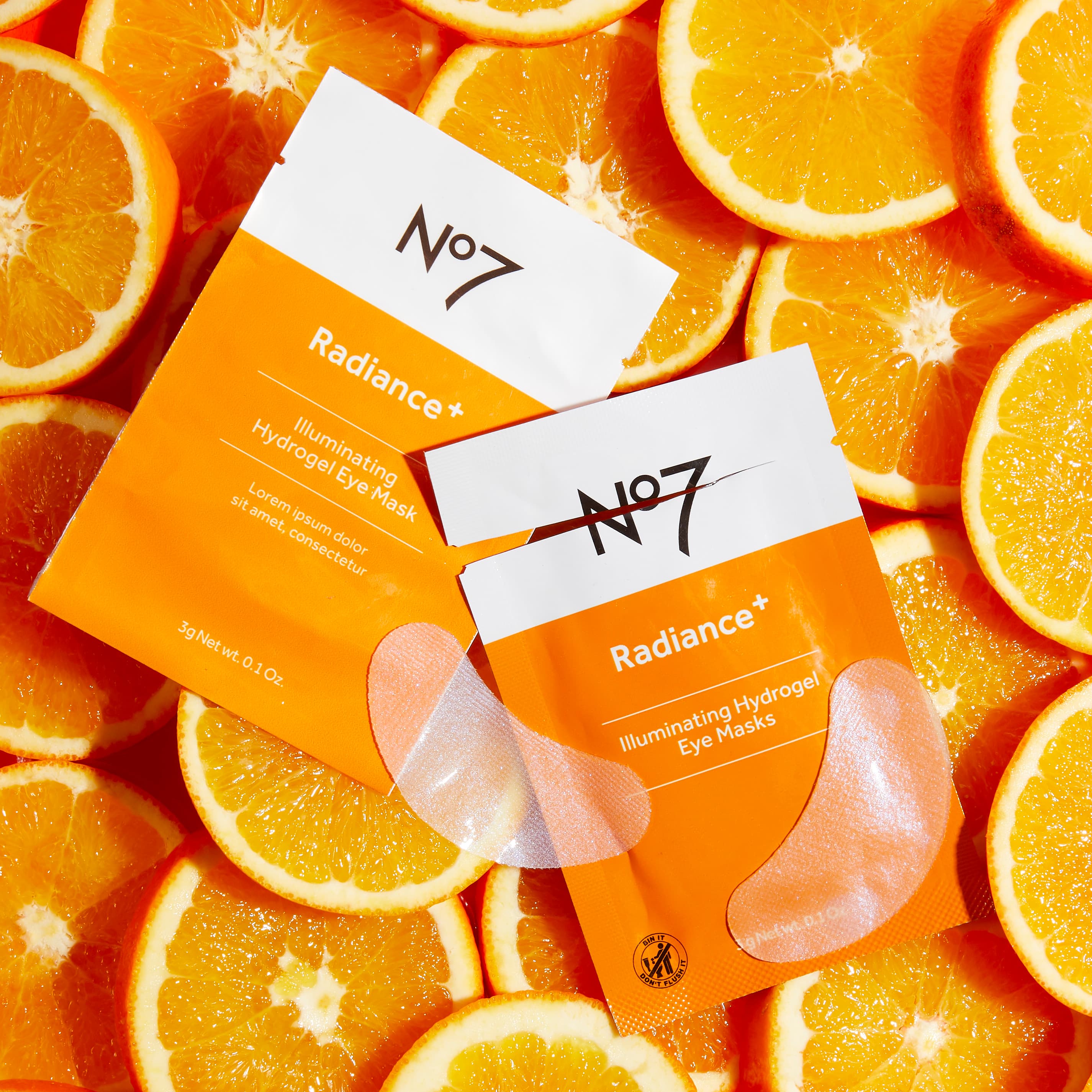 No7 Radiance+ Hydrogel Eye Mask 3 g 5 st 3