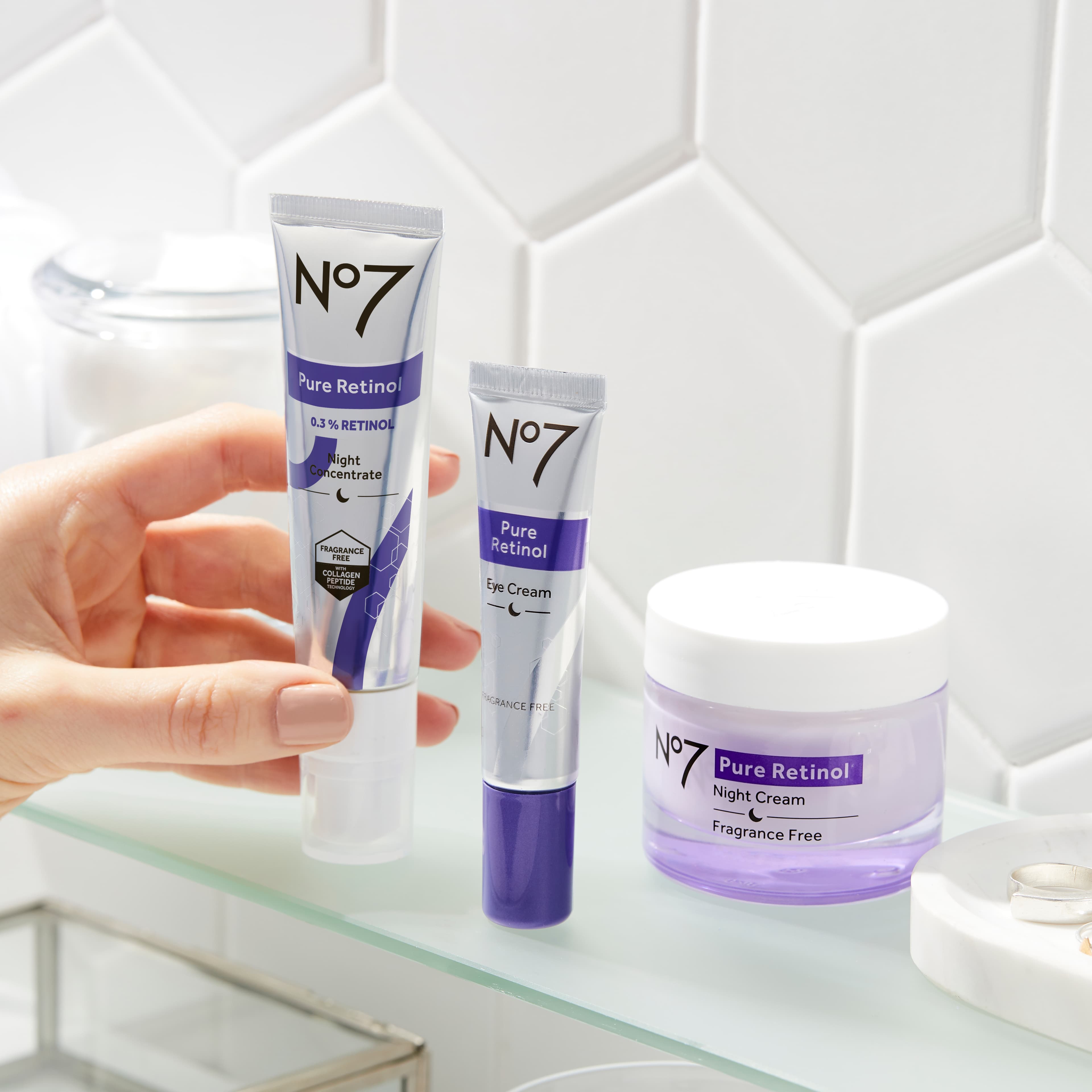 No7 Pure Retinol Night Repair Cream 50 ml 3