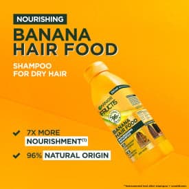 Garnier Fructis Hair Food Nourishing Schampo Banana 350 ml - produktbild 2