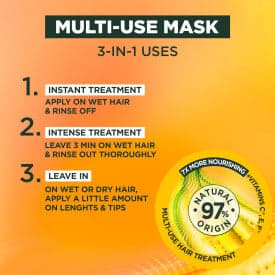 Garnier Fructis Hair Food Banana Mask 400 ml - produktbild 3