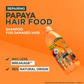 Garnier Fructis Hair Food Repairing Schampo Papaya 350 ml - produktbild 2
