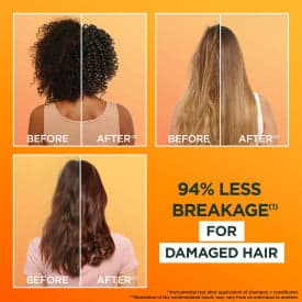 Garnier Fructis Hair Food Repairing Schampo Papaya 350 ml - produktbild 3