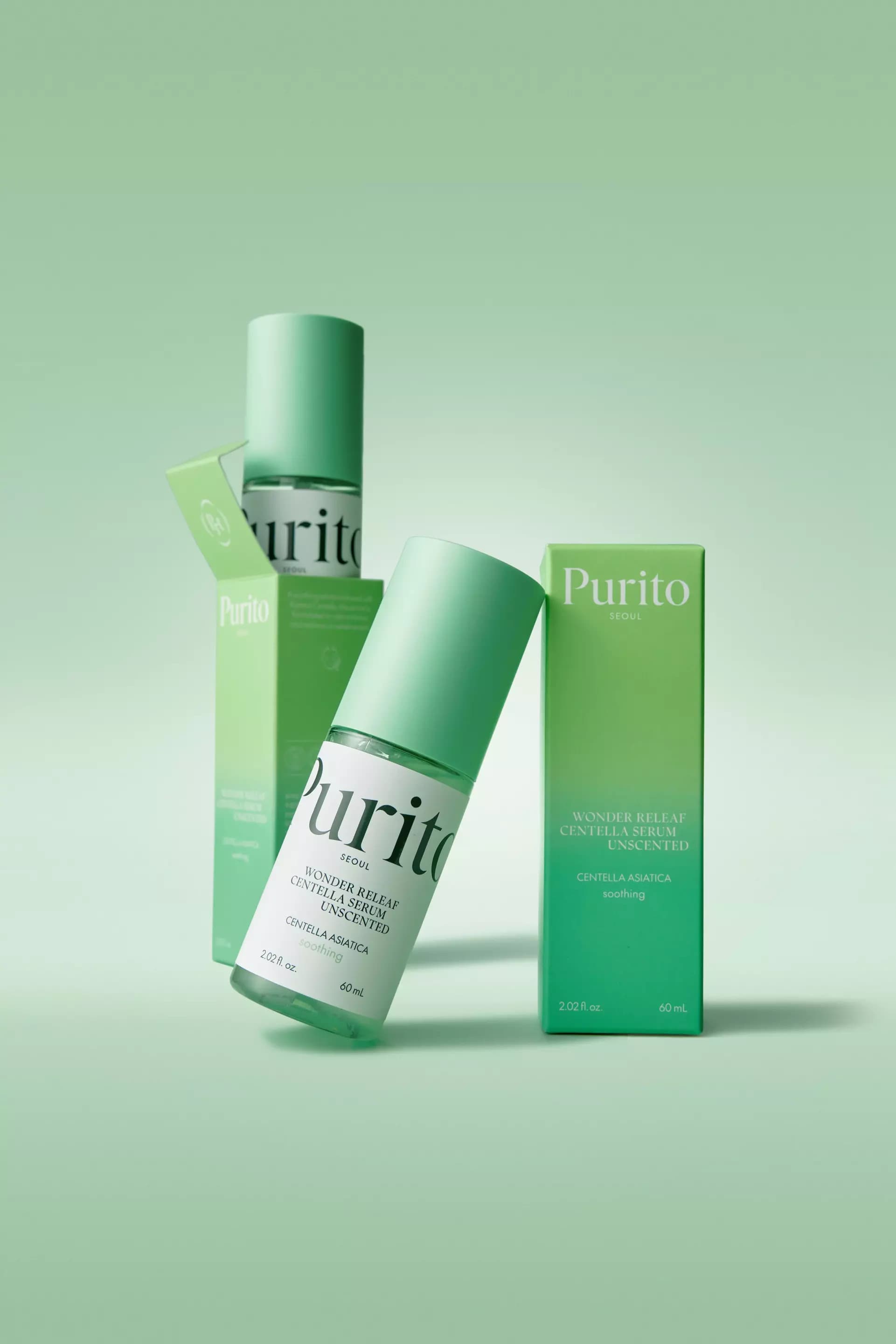 PURITO Wonder Releaf Centella Serum Unscented 60 ml 3