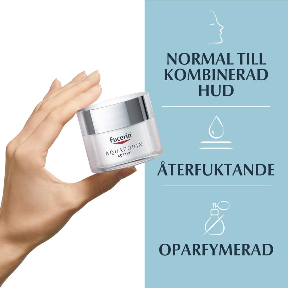 Eucerin Aquaporin Active Normal To Combination Skin 50 ml - produktbild 4