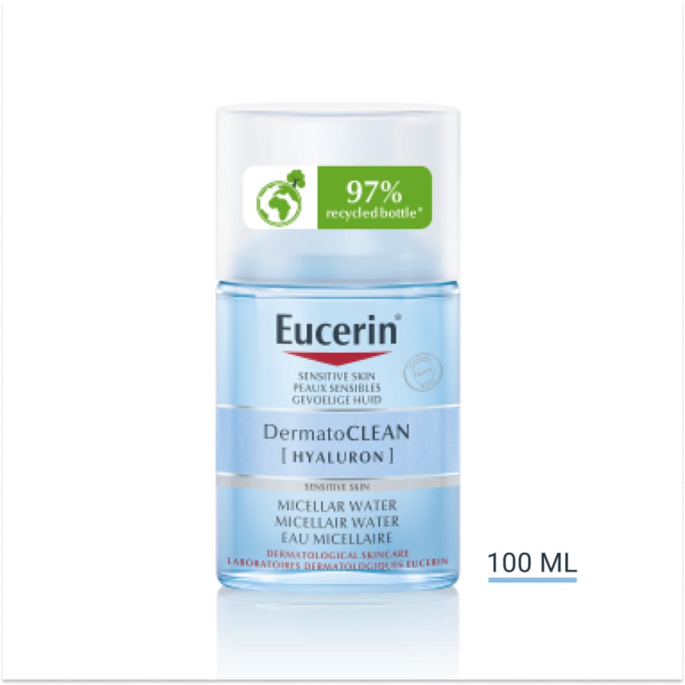 Eucerin DermatoCleand 3 in 1 Micellar Water 100 ml - produktbild 2