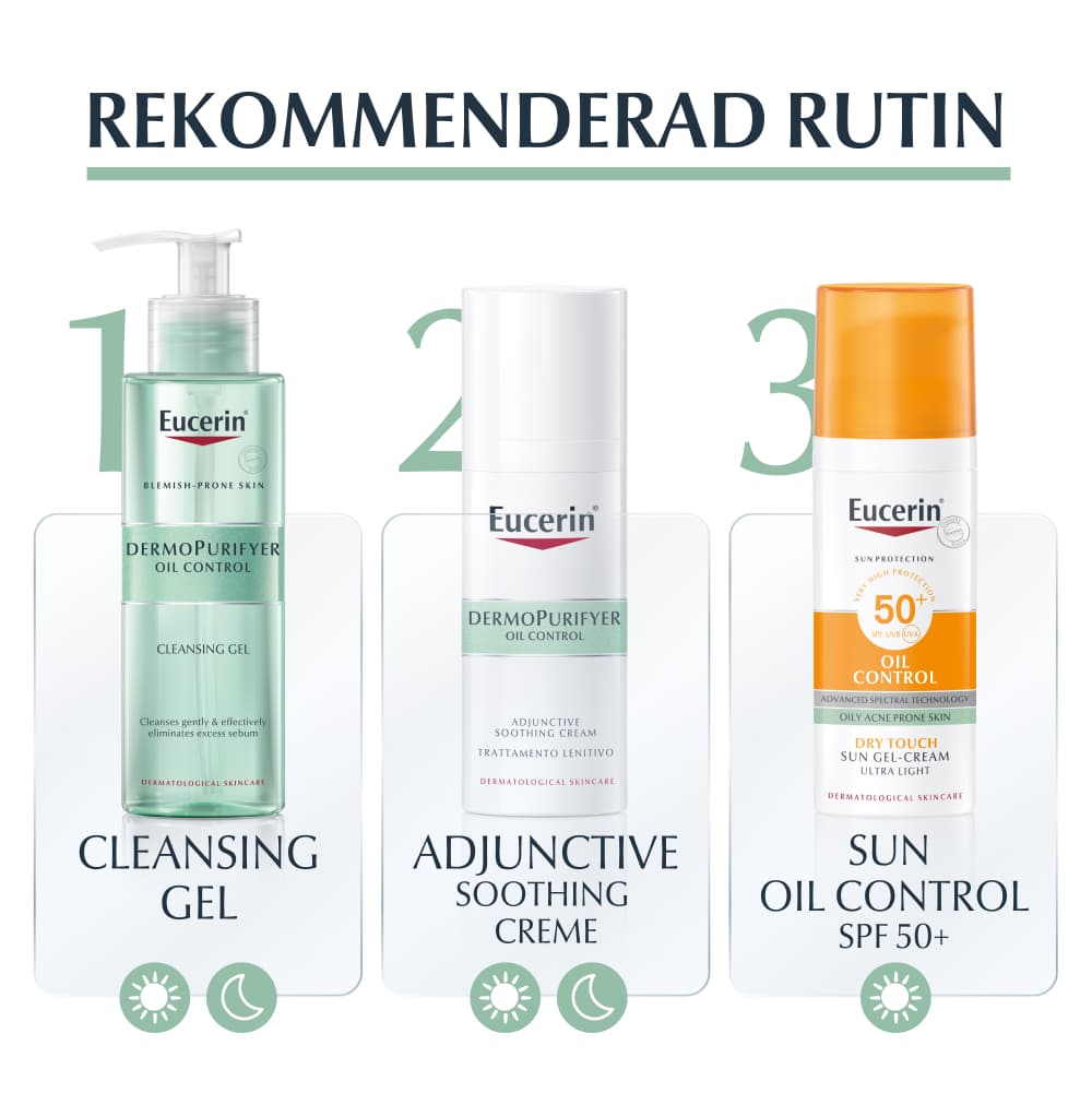 Eucerin DermoPurifyer Oil Control Adjunctive Soothing Cream 50 ml 4