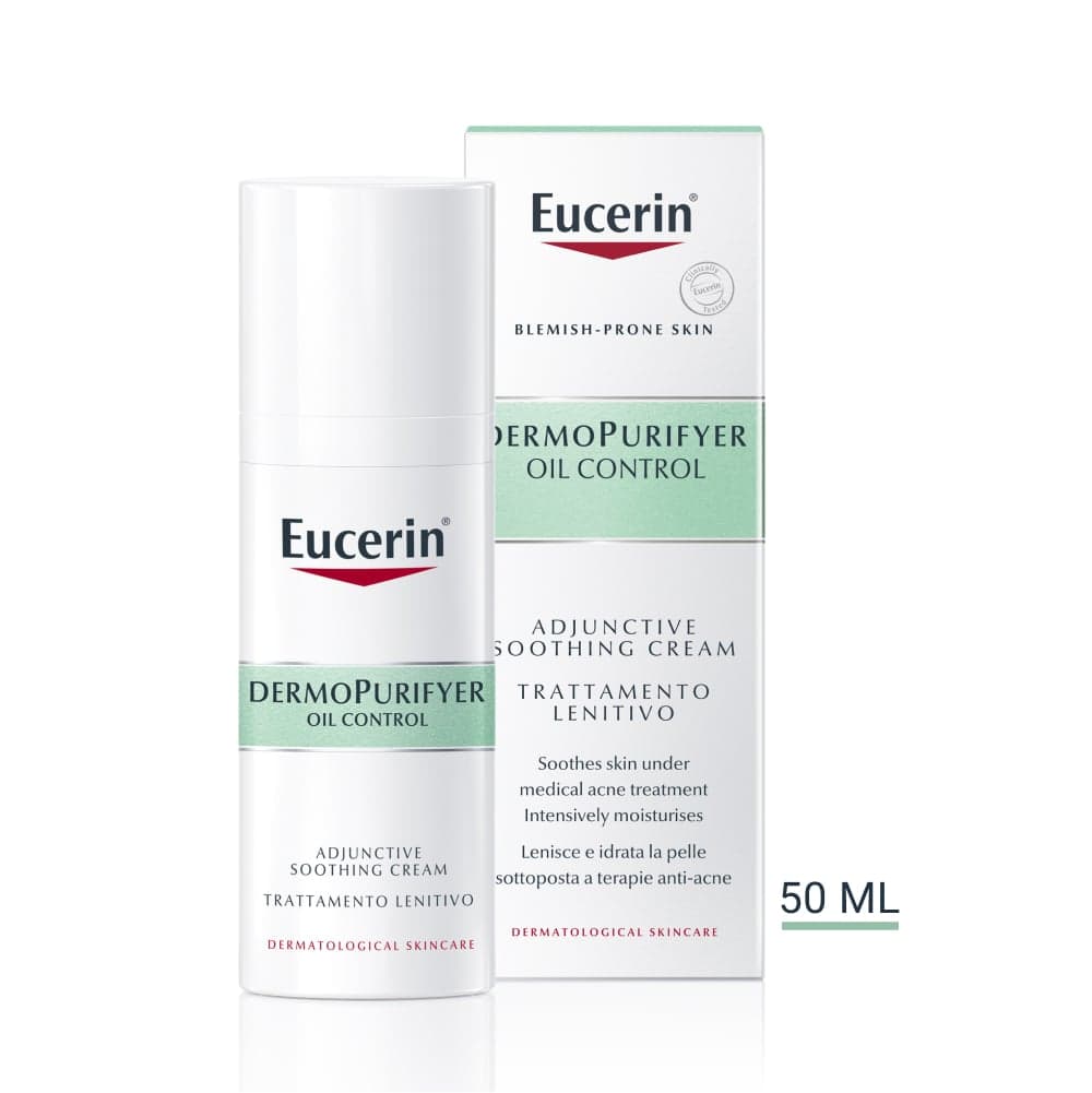 Eucerin DermoPurifyer Oil Control Adjunctive Soothing Cream 50 ml 2