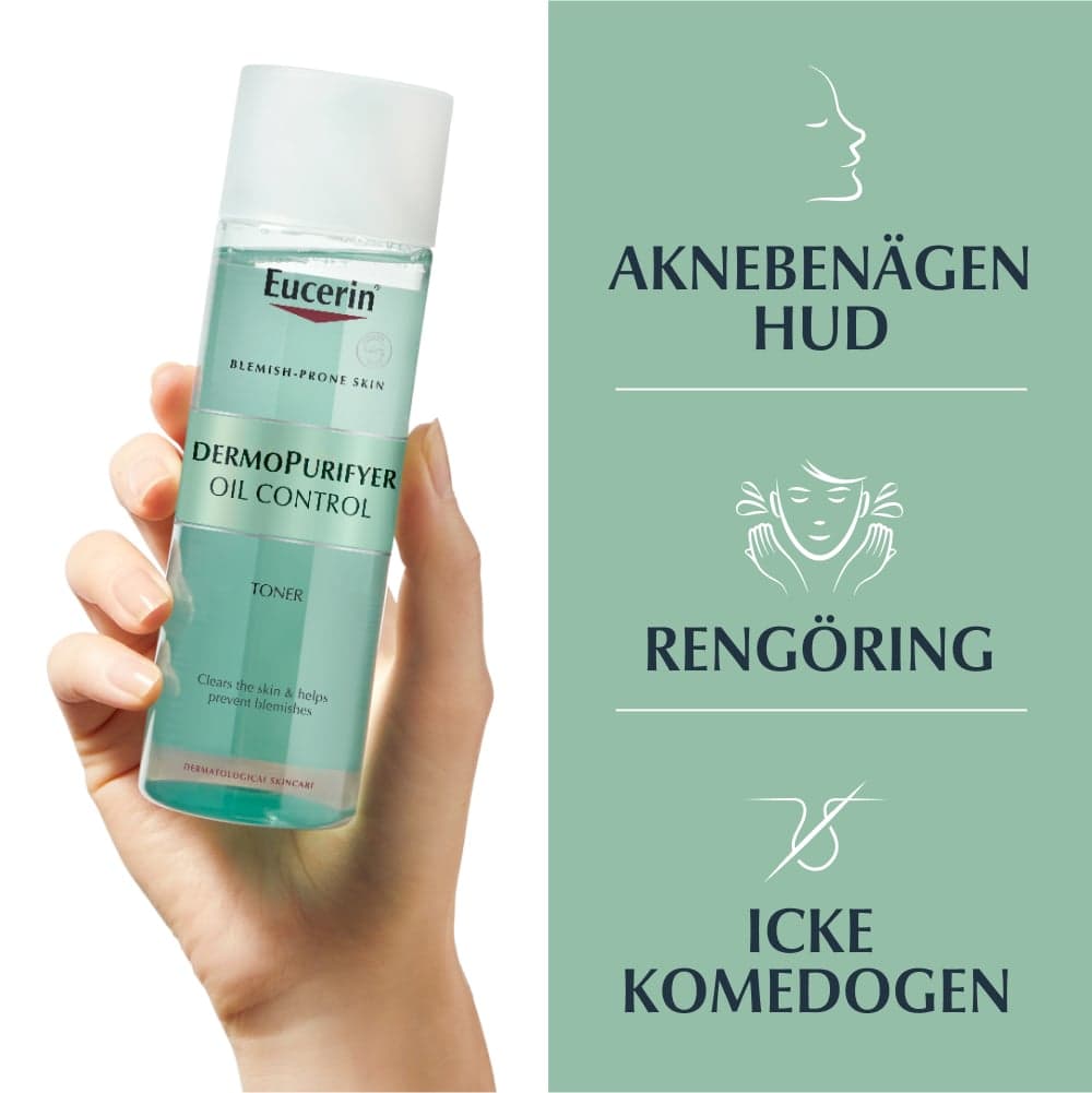 Eucerin DermoPurifyer Oil Control Toner 200 ml - produktbild 2