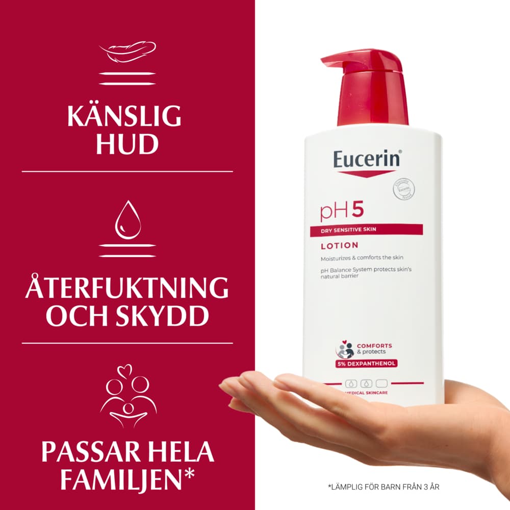 Eucerin pH5 Lotion parfymerad 400 ml 4