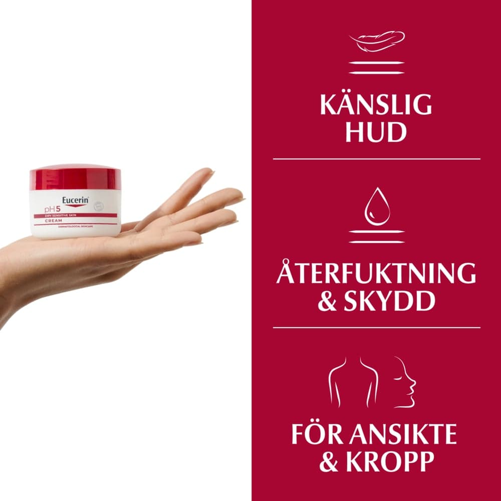 Eucerin pH5 Cream 75 ml - produktbild 4