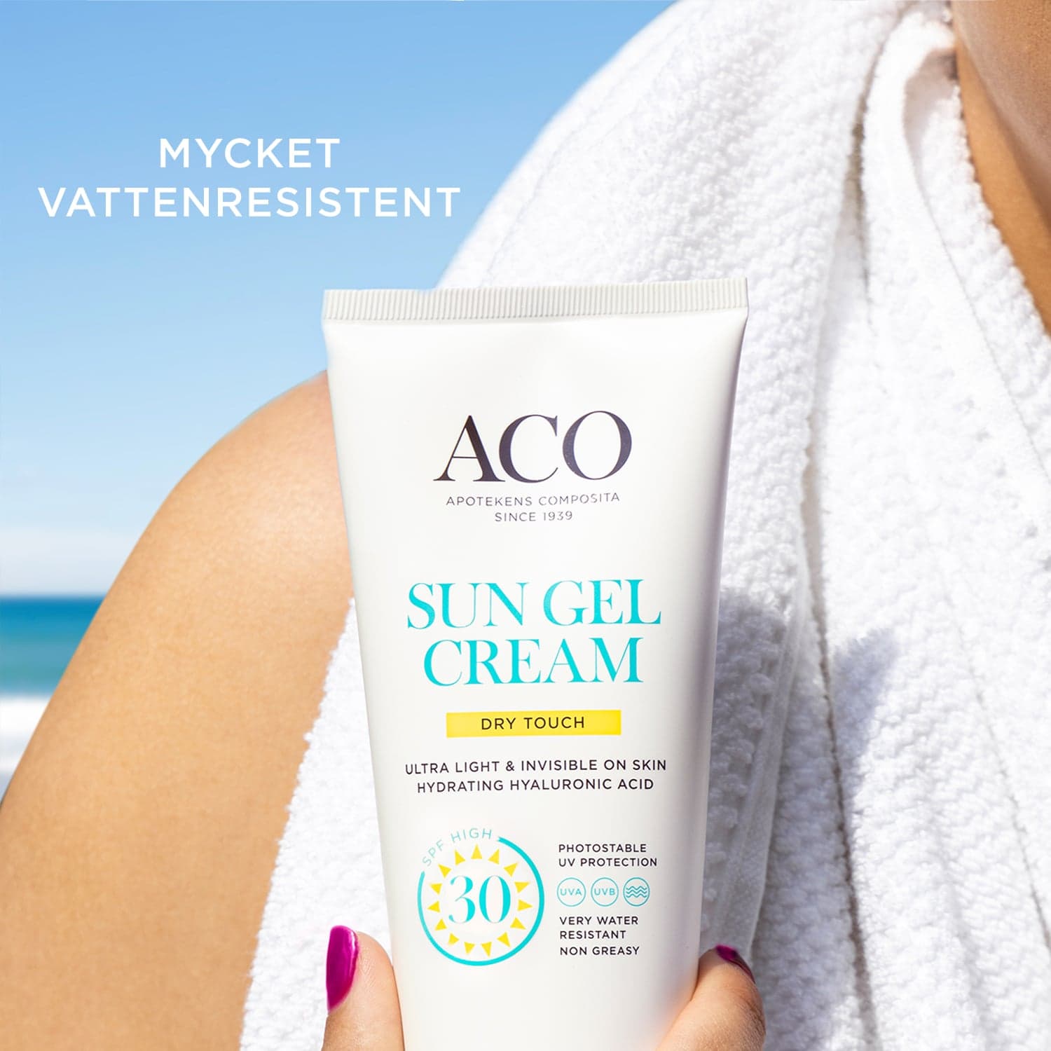 ACO Sun Gel-Cream SPF30 200 ml - produktbild 3