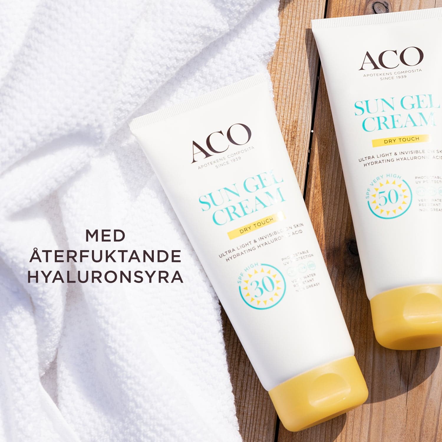 ACO Sun Gel-Cream SPF30 200 ml - produktbild 4