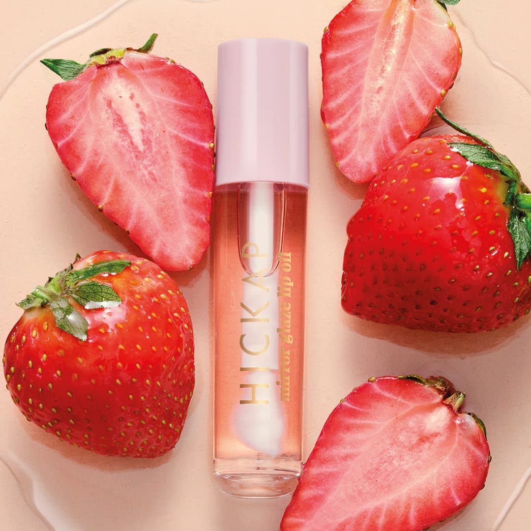HICKAP Mirror Glaze Lip Oil Strawberry Melt 4,5 ml 2