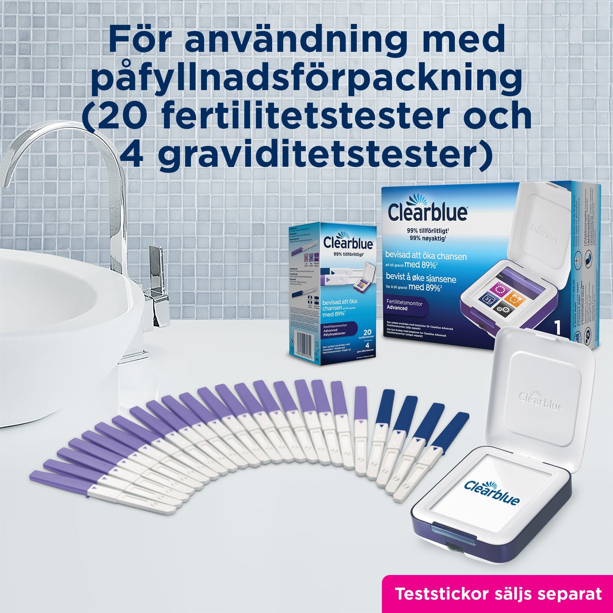 Clearblue Advanced Fertilitetsmonitor - produktbild 5