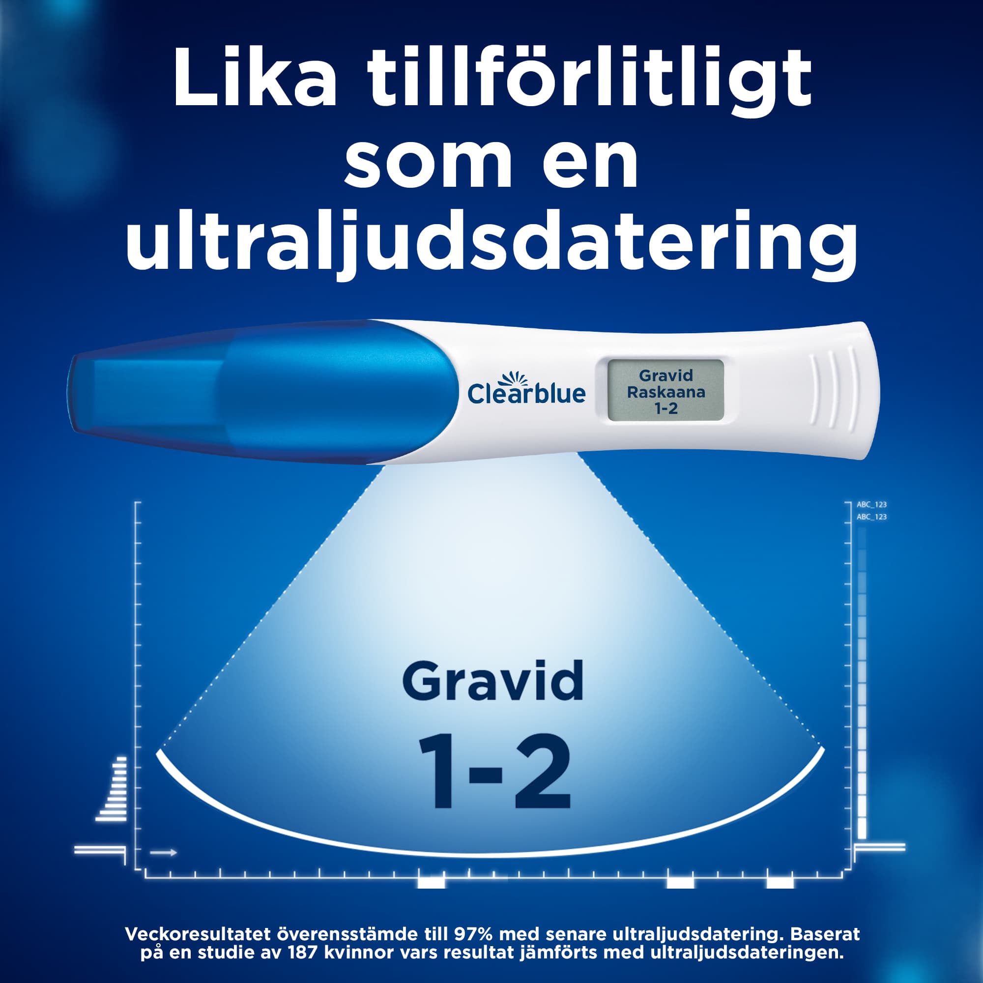 Clearblue Digitalt Graviditetstest med Veckoindikator 1 st 4