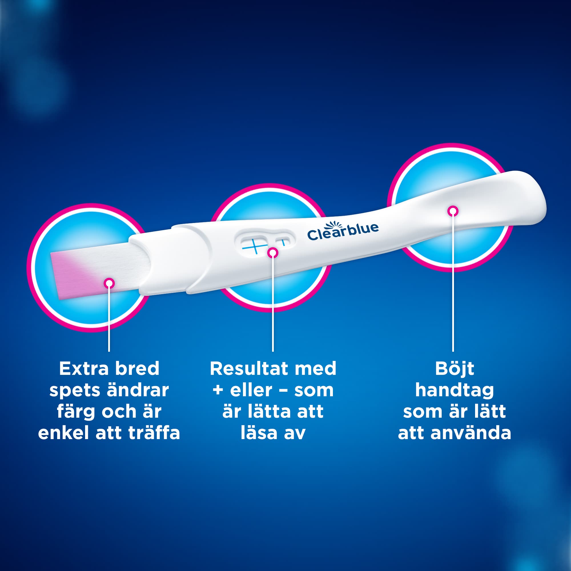Clearblue Snabb Detektion Graviditetstest 1 st - produktbild 4