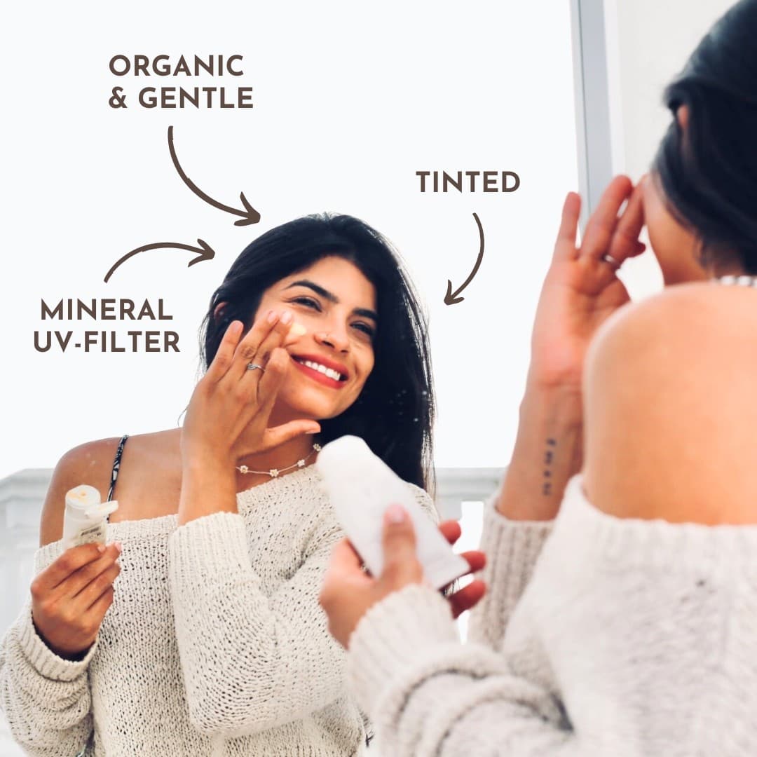 Suntribe Dagkräm med Naturliga Mineraler SPF20 Tonad 50 ml 3