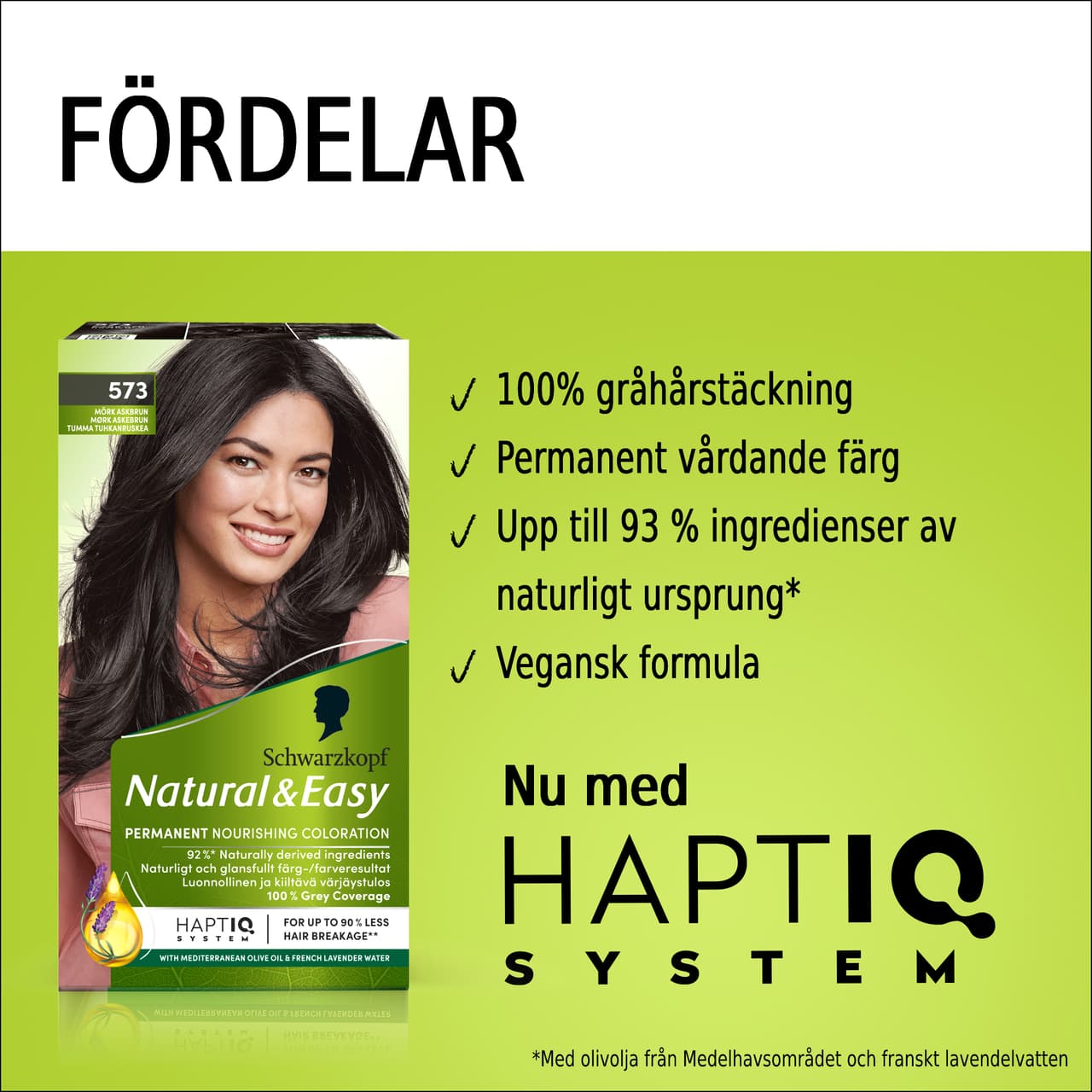 Schwarzkopf Natural & Easy 573 Mörk Askbrun 2