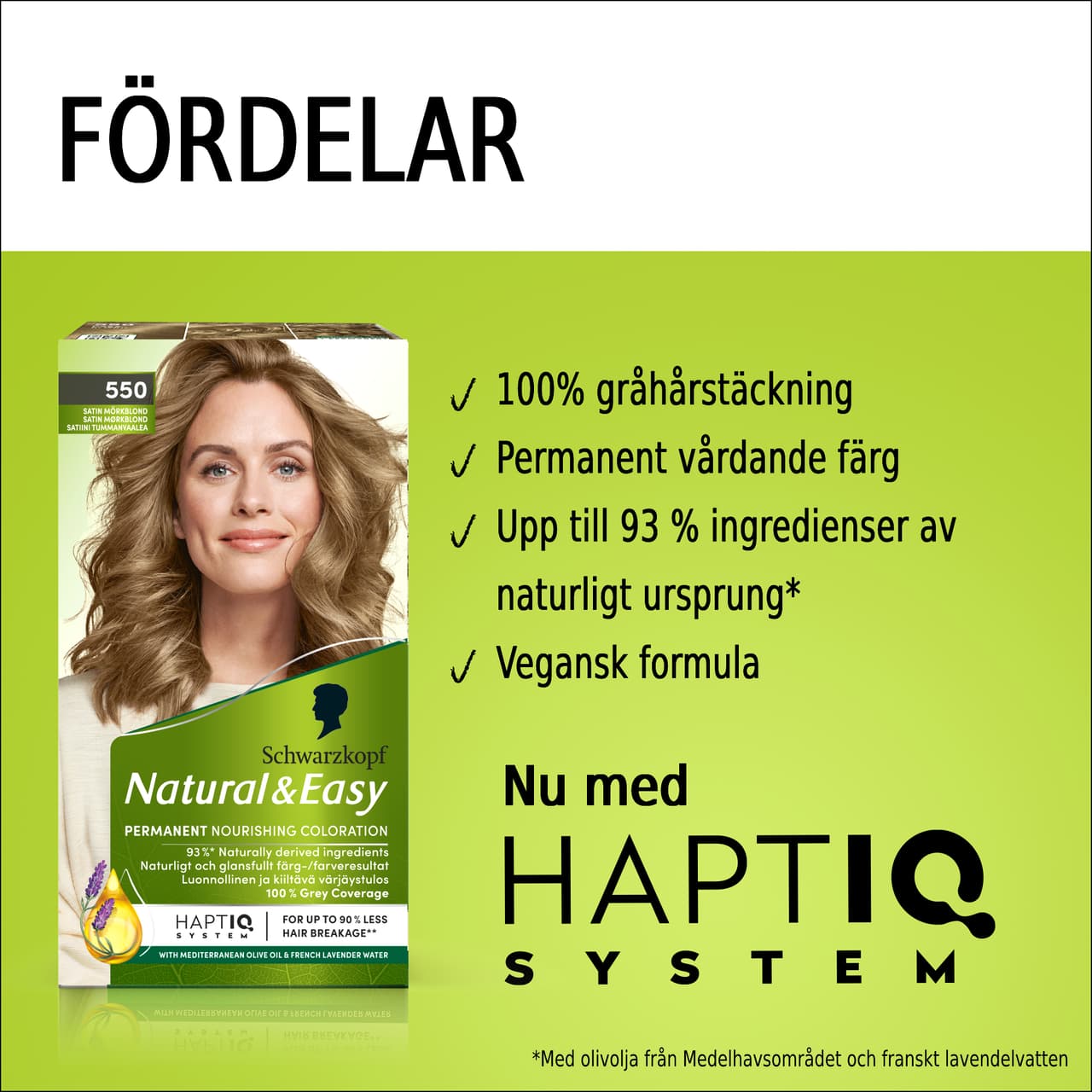 Schwarzkopf Natural & Easy Hårfärg 550 Satin Mörkblond 2