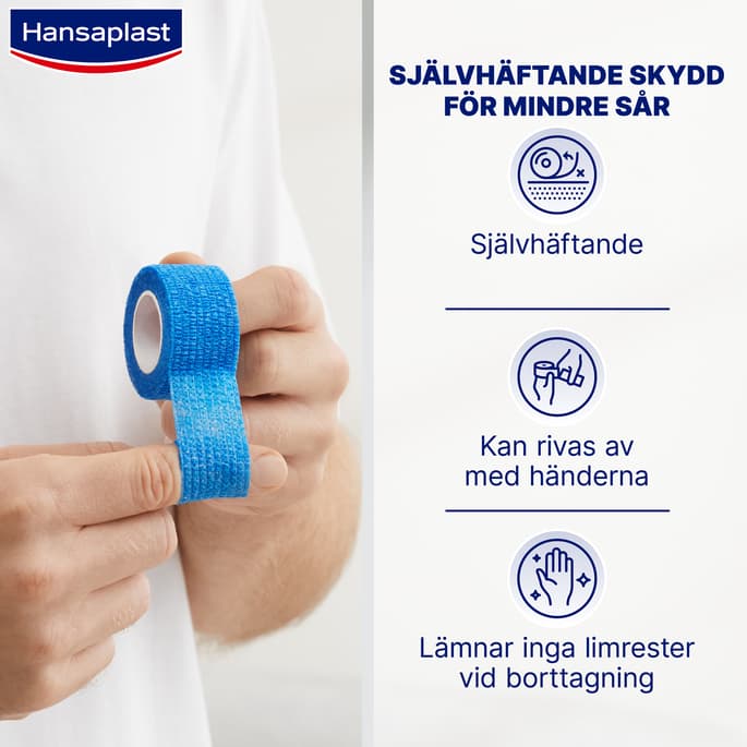 Hansaplast Finger Cohesive 5 m x 2,5 cm - produktbild 3